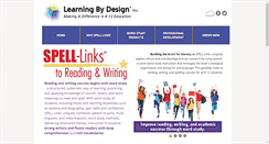 Desktop Screenshot of learningbydesign.com